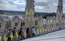 Abbey Road on King's Chapel roof