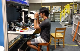 Experiment preparation in the magnet lab