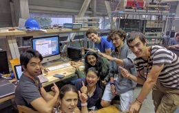 Excitement at beautiful data from the magnet