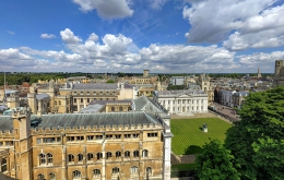 View from King's Chapel roof